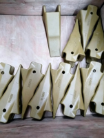 Dents de Ripper 35RH14A 35RH-14A pour Godets d'Excavatrices Minières, Pointe de Ripper en Acier Allié 48-52HRC