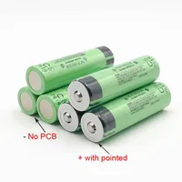 Batterie au lithium bouton haut NCR 18650B avec protection 18650 3400mAh 3.7V Batteries rechargeables Li ion 18650 avec PCB
