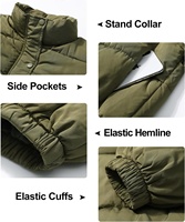 Chaqueta de Plumón Personalizada OEM 2024 de Alta Calidad para Mujer, Impermeable, Transpirable, Bordada, Estilo Burbuja, Talla Grande para Invierno