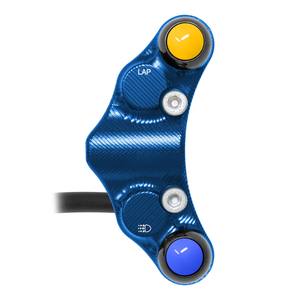 Interrupteur de guidon gauche pour BMW S 1000 RR HP4 (Bleu) - Product Image 4