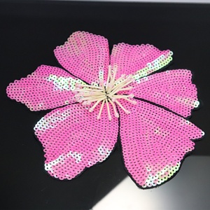 Colorful Handmade Bead Flower Patches <strong>Sequin</strong> Sew on Applique for T Shirt Formal Dress Underwear <strong>Bra</strong> - Product Image 2