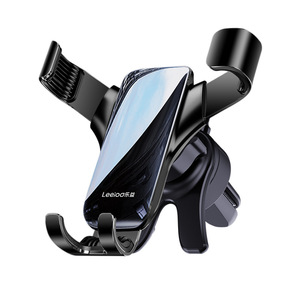 Leejoo <b>Car</b> Phone Holder Gravity Mount Metal Air Vent <b>Clip</b> On Universal Support - Product Image 5