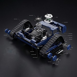 Tondeuse robot sans fil professionnelle la plus vendue avec éclairage pour jardin et parcours <span class=keywords><strong>de</strong></span> <span class=keywords><strong>golf</strong></span> - Product Image 4
