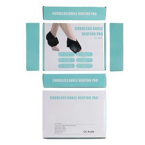 Masajeador de tobillos EMS con calor y soporte ajustable para alivio de tendinitis en oficinistas - Product Image 3