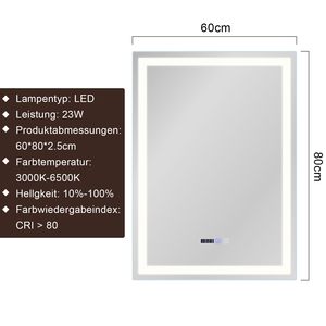 <span class=keywords><strong>LED</strong></span> chiếu sáng cong <span class=keywords><strong>Backlit</strong></span> phòng tắm Vanity gương với ánh sáng và <span class=keywords><strong>defogger</strong></span> - Product Image 4