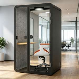 <span class=keywords><strong>Cabine</strong></span> <span class=keywords><strong>d</strong></span>'isolation acoustique portable pour audiologie, <span class=keywords><strong>cabine</strong></span> privée pour tests auditifs et conversations - Product Image 1