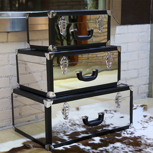 Valise en acier inoxydable et aluminium, étanche, très vendue, pour la maison, le bureau, la présentation et la décoration - Product Image 2