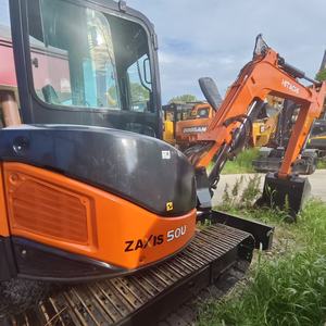 Pelle d'occasion Hitachi ZX50U de haute qualité 90% New Japan Made ZX50u Mini 5 tonnes Excavatrice Assurance qualité à vendre - Product Image 6