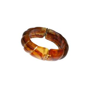 Fashion <b>Bangle</b> 316L Stainless Steel PVD Gold Plating Sustainable Resistant - Product Image 1