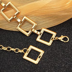 Women S <b>Chain</b> <b>Belt</b> Metal Waist <b>Belt</b> Chunky Belly Link <b>Belt</b> - Product Image 6