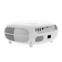 HTP 1080P Smart Q7 OEM Impressionnant Système de cinéma maison multimédia intelligent avec écran miroir 400 Lumens ANSI Projecteur