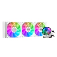 Nouveau refroidisseur de processeur liquide pour ordinateur 360 mm, refroidisseur d'eau, radiateur de refroidissement avec ventilateur à faible bruit et haute performance de 120 mm, refroidisseur de PC