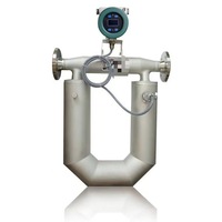 Medidor de Flujo Másico Digital Coriolis de Alta Precisión en Forma de U para Diésel, Aceite Lubricante, Agua, Solventes Químicos y Petróleo
