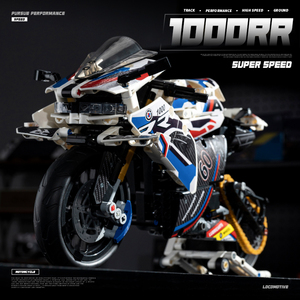 Set di Costruzioni Educativo Modello <span class=keywords><strong>Moto</strong></span> Super in Scala 1/8 in ABS, 685 Pezzi BNW - Product Image 2