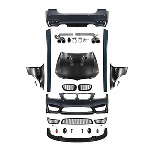 Kit Carrozzeria per <span class=keywords><strong>BMW</strong></span> Serie 3 E90 <span class=keywords><strong>330I</strong></span> 325I 335I 320I Upgrade M4 Paraurti Parafanghi Cofano Motore con o Senza Fendinebbia 09-11 - Product Image 1