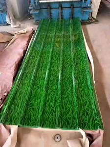 0.5mm 900mm 3m Toit en métal galvanisé enduit de couleur rouge Ppgi Tôle d'acier galvanisée prépeinte 0.5mm 900mm 3m - Product Image 6