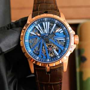 Reloj de lujo para hombre, caja de acero de 45mm, reloj de diseñador de supercoche, reloj Tourbillon de goma mecánico, DropShipping, reloj Masculino - Product Image 5