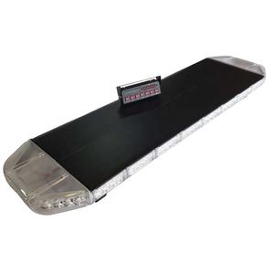 2025 vente en gros 12VDC mince en aluminium noir trafic <span class=keywords><strong>LED</strong></span> <span class=keywords><strong>barre</strong></span> lumineuse d'avertissement stroboscopique 360 degrés accessoire de voiture - Product Image 2