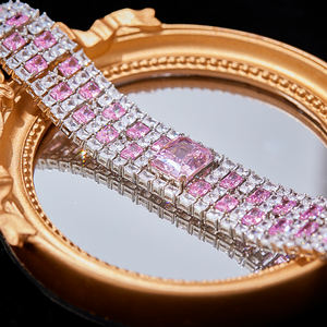 Bijoux pour femmes de Dubaï exagérés et atmosphériques Technologie de coupe de <span class=keywords><strong>fleurs</strong></span> de glace Anti Fading <span class=keywords><strong>Achat</strong></span> <span class=keywords><strong>en</strong></span> <span class=keywords><strong>ligne</strong></span> Usine de bijoux - Product Image 2