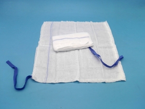 Spugna chirurgica Sterile certificata 45x45cm 4ply spugna chirurgica 28x24 Mesh con filettatura rilevabile ai raggi X per uso ospedaliero - Product Image 6