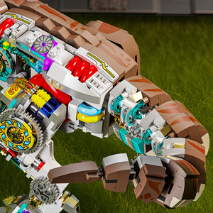 1388+PCS Creative MOC Dragon Tyrannosaurus <strong>Block</strong> Assembled Small Particles Puzzle <strong>Building</strong> <strong>Block</strong> Set Toy Juguete MJI 13050 - Product Image 4