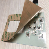 Clavier à membrane personnalisé avec connecteur pour télécommande, couleur et taille personnalisées