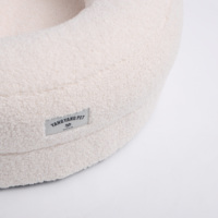 Stilvolle Einfarbige Flanell-Hundebetten mit Atmungsaktivem Weichem Design für Luxus und Eleganz bei Haustieren