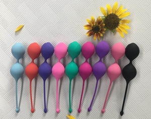 Nhà Sản Xuất Exerciser Bóng Xương Chậu Tập Thể Dục Đồ Chơi Kegel Trọng Lượng Bàng Quang Silicone Hình Bầu Dục Kegel Vibrator Bóng Cho Phụ Nữ - Product Image 5