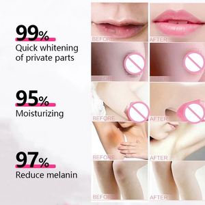 Crème éclaircissante pour le corps en gros, 8 jours, zones sensibles du corps, fesses, jambes, sous les bras, crème éclaircissante pour les aisselles foncées, produits éclaircissants - Product Image 2