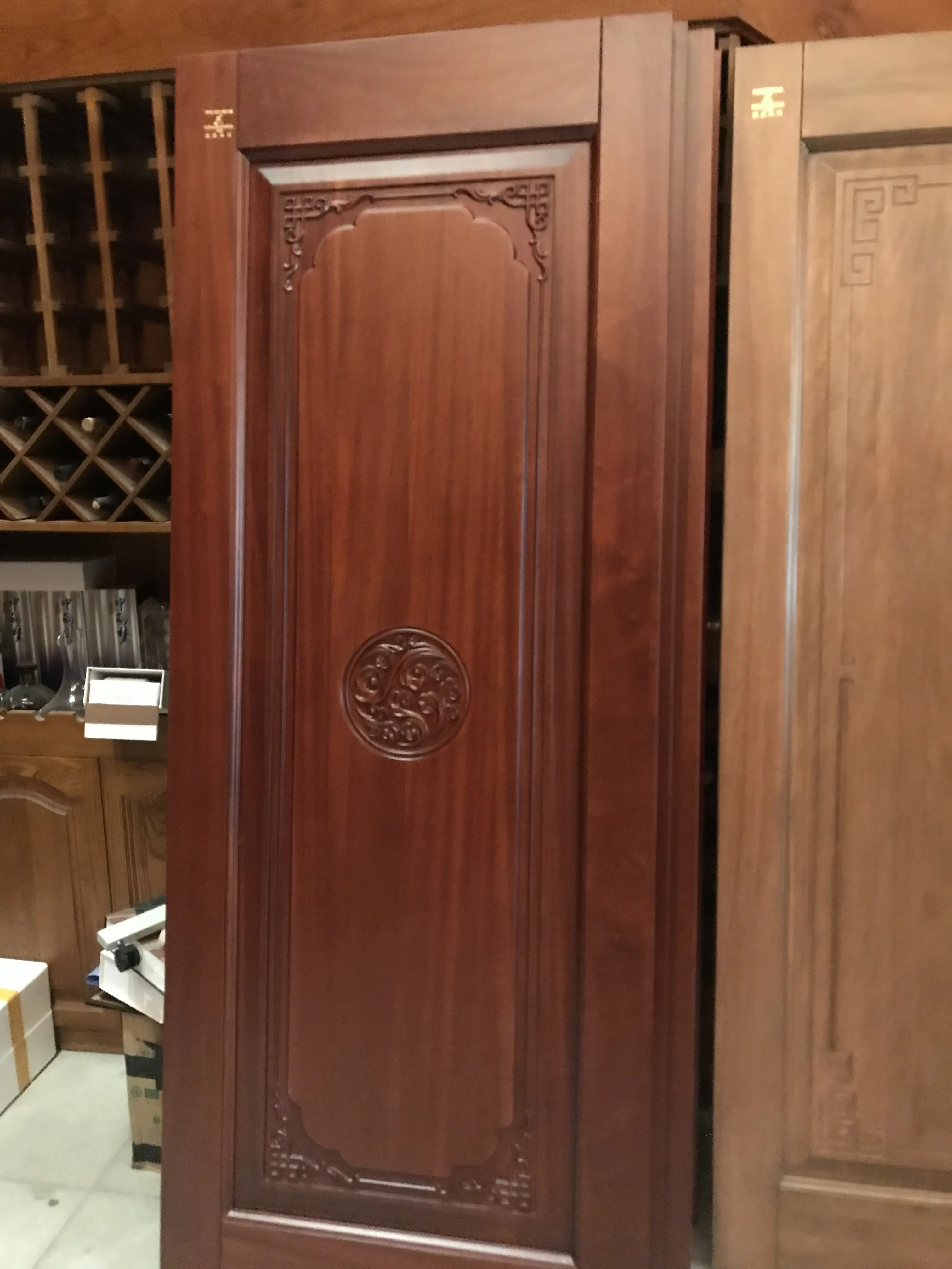 Reaching Build Interior Solid Casement Wooden MDF HDF Door For House With Good Price