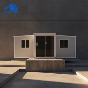 Magnifique <span class=keywords><strong>maison</strong></span> préfabriquée pliable à double aile, facile à installer, avec un design moderne et respirant, origine Shandong - Product Image 1