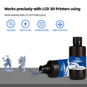 All'ingrosso di alta qualità acqua lavabile 3D stampante resina colabile per gioielli resina ad alta resina di cera per polimero 3D stampanti - Product Image 4