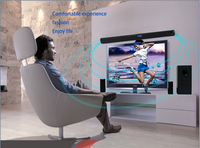 Barre de son haute puissance, enceinte Bluetooth, combinaison de plusieurs haut-parleurs, basses puissantes, son surround, enceinte audio pour home cinéma
