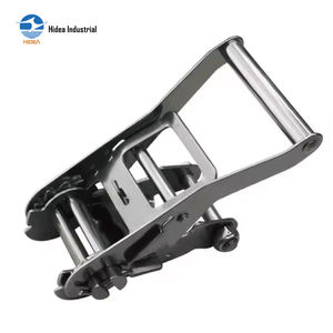 Hebillas de trinquete Hidea de 1-1/2 pulgadas con mango largo y ancho, de acero inoxidable, de alta resistencia, para correas de amarre de transporte, al mejor <span class=keywords><strong>precio</strong></span> - Product Image 1