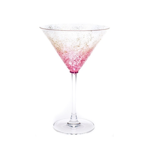 Mano pintado de rojo y oro brillo copas de <span class=keywords><strong>Martini</strong></span> - Product Image 1