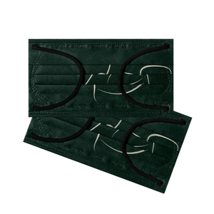 <span class=keywords><strong>Mascarillas</strong></span> Médicas Personalizadas <span class=keywords><strong>Negras</strong></span> de 3 Capas con Bandas Elásticas, Mascarilla Quirúrgica y con Filtro - Product Image 2
