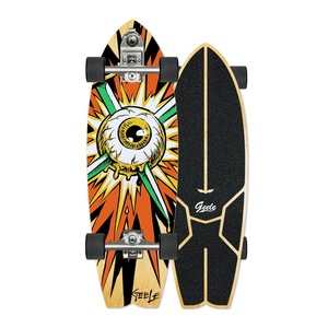 Planche de surf terrestre Geele V7 31 pouces avec roues en PU absorbant les chocs pour la simulation de surf et l'entraînement au <span class=keywords><strong>ski</strong></span> - Product Image 3