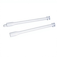Applicateur vaginal en PP blanc en gros avec bouchon à vis de 16-17,9 mm pour tubes de pommade, crème et gel
