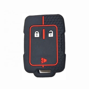 Funda de silicona para llavero de coche para CHEVROLET Silverado Suburban para GMC Sierra 1500 2500HD 3500HD Terrain Acadia 2020 <span class=keywords><strong>2021</strong></span> 2022 - Product Image 1