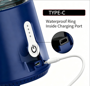 Factory Sales 500ml Cold Press Fruit Juicer Mini Handheld Electric Portable Blender USB Rechargeable Smoothie <b>Maker</b> for Sports - Product Image 4