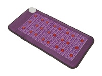 Matelas magnétique de guérison par infrarouge Decavem au design populaire, avec chakra en améthyste et tapis de massage corporel au design tendance