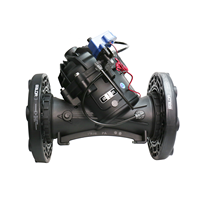 Katup Solenoid Kontrol Listrik 6 Inci AC24V/DC12V Sambungan Flens DN150 Port OEM untuk Sistem Irigasi Penggunaan Pertanian