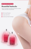 Système de Minceur par Aspiration, Appareil d'Amélioration et de Soin des Seins, Lifting du Visage par Boutons, Drainage Lymphatique, Ventouses Corporelles, 2 Poignées