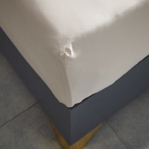 Tokogasa Lyocell Sheet <b>Set</b> 60 Count Solid White Fitted Sheet 4 Piece <b>Bedding</b> <b>Set</b> - Product Image 1