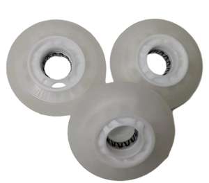 Roues en PU lumineuses YSMLE en gros pour slalom freestyle, 76 mm, pour patins à roulettes à 3 roues/skateboard/<span class=keywords><strong>poussette</strong></span> enfant - Product Image 1