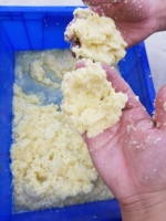 Industriële voedselpureemachine van roestvrij staal, groente- en fruitmolen voor aardappel, gember, chili, knoflook, ui, wortel