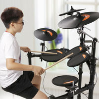 D-X3 EARTHGRACE Batterie électronique professionnelle en fibre de carbone pour adultes, pour les passionnés de musique, idéale pour l'église