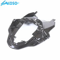 AKOSO 100% 3K Fibre de carbone sèche pré-imprégnée pour carénage central de selle arrière de moto BMW S1000RR 2023-2026