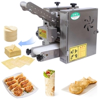 Machine à fabriquer des roti commerciaux à haute efficacité, machine industrielle pour faire des tortillas, des tacos, des burritos, des enveloppes pour dumplings, machine à presser les peaux de dumplings