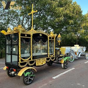 2024 Chariot funéraire moderne pour cercueil, calèche funéraire à chevaux, calèche à chevaux pour cercueil à vendre - Product Image 5
